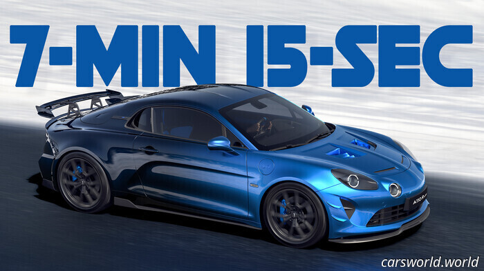 The Alpine A110 R Ultime is priced at $125,000 more than the Cayman GT4 RS, yet it still falls short in performance at the Nürburgring. | Carscoops